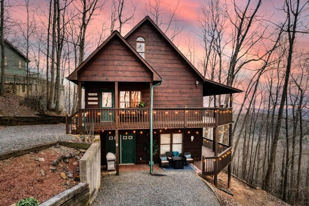 Mtn Cabin Sleeps 10 - 5 Mins To Fishing & Camping Ellijay Eksteriør bilde