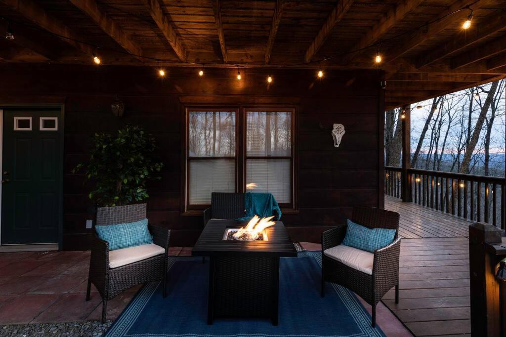 Mtn Cabin Sleeps 10 - 5 Mins To Fishing & Camping Ellijay Eksteriør bilde